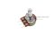 [E] WH148 วอลลุ่ม 3 ขา Volume 100R แกนยาว 20 mm